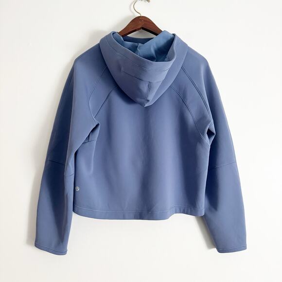 LULULEMON AirWrap Pullover Hoodie Water Drop Blue 6 - Picture 9 of 14